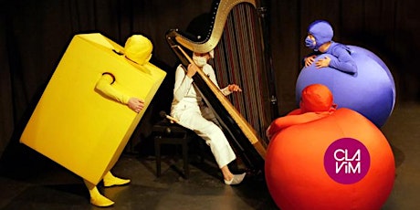 Image principale de Spectacle dès 3 ans "Rouge, bleu, jaune" Théâtre musical