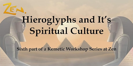 Hauptbild für Hieroglyphs and It’s Spiritual Culture
