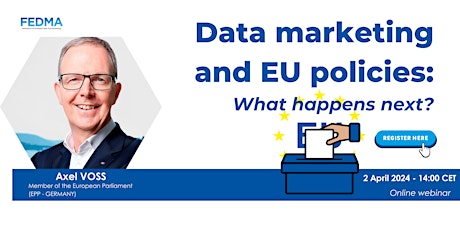 FEDMA Webinar - Data marketing and EU policies: What happens next?
