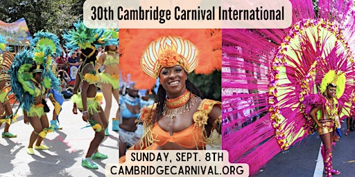 Imagem principal do evento 30th  Cambridge Carnival  International - FREE