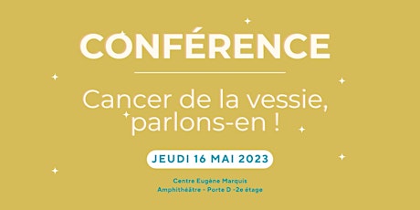 Cancer de la vessie, parlons en ! Edition 2024