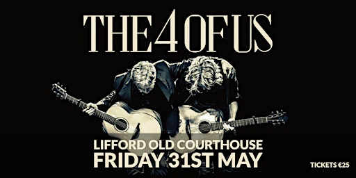 Image principale de The 4 of Us - Live at Lifford Old Courthouse