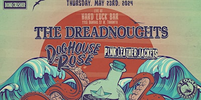 The Dreadnoughts Doghouse Rose Pink Leather Jackets primary image