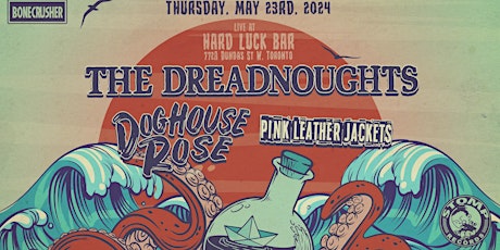 The Dreadnoughts Doghouse Rose Pink Leather Jackets