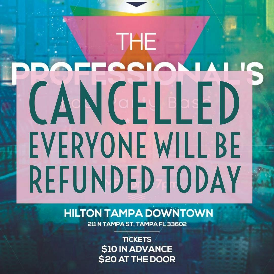 The Professionals RoofTop Pool Party Bash at the HILTON Downtown Tampa