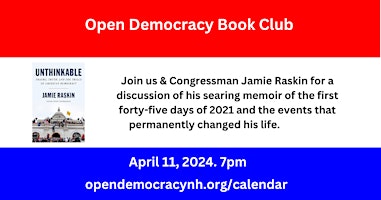 Hauptbild für Open Democracy Book Club: Unthinkable