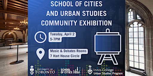 School of Cities and Urban Studies Community Exhibition primary image