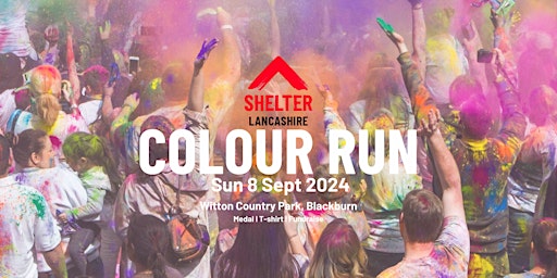 Imagem principal do evento Shelter Colour Run 2024