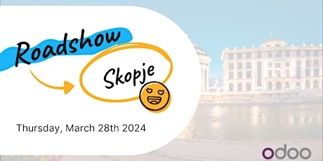 Odoo Roadshow Skopje