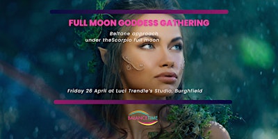 Immagine principale di Full moon Goddess gathering at Beltane approach 