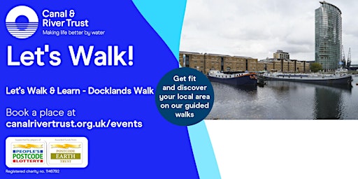 Imagem principal do evento Let's Walk & Learn - Docklands Walk
