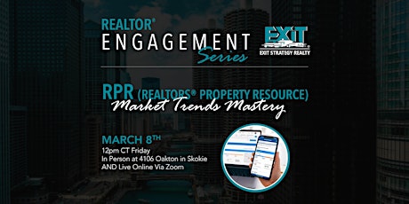 Image principale de Realtor Education Series: RPR Realtors Property Resource Market Trends