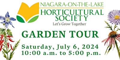 Niagara-on-the-Lake Horticultural Society Annual Garden Tour primary image