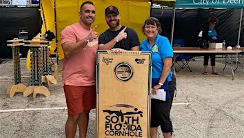 Imagem principal do evento "Bags On The Beach" 2024 A Charity  Cornhole Tournament