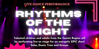Primaire afbeelding van Rhythms of the Night - Live Dance Performance