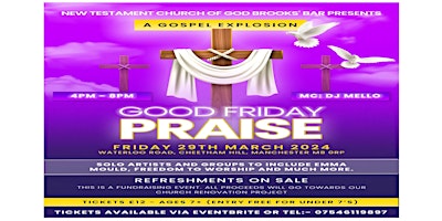 Primaire afbeelding van A Gospel Explosion Good Friday Praise Concert