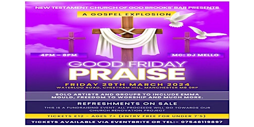 A Gospel Explosion Good Friday Praise Concert primary image