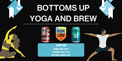 Hauptbild für Bottoms Up! Yoga and Brews