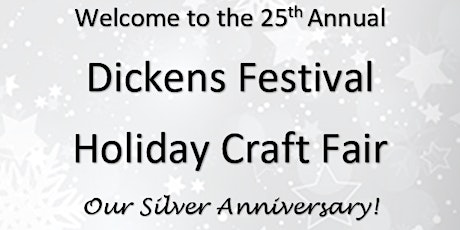 Artisan Registration for The Dickens Festival 2019 primary image