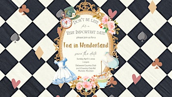 Tea in Wonderland :  Presented by Old National Bank primary image