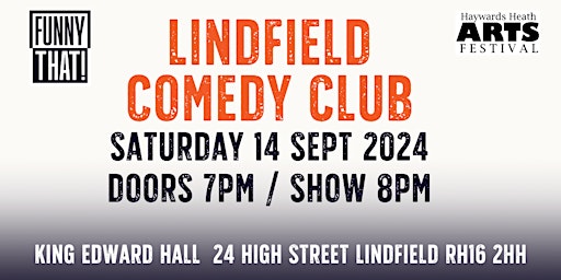 Imagem principal do evento Lindfield Comedy Club