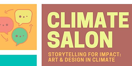 Primaire afbeelding van Climate Salon: Storytelling for Impact