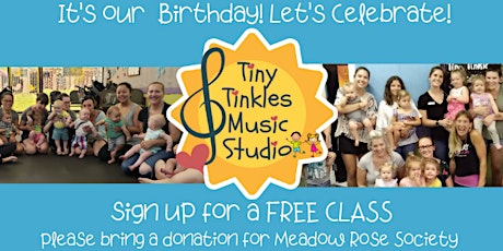Tiny Tinkles Birthday Celebration! primary image