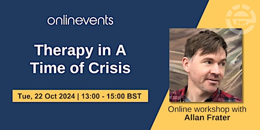 Therapy in A Time of Crisis - Allan Frater primary image