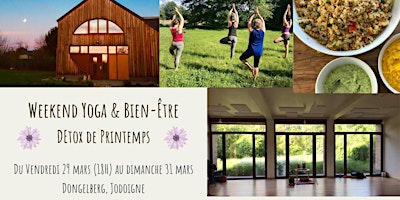 Primaire afbeelding van Weekend Yoga & Bien-Être I Detox de printemps I Jodoigne I Mars 2024