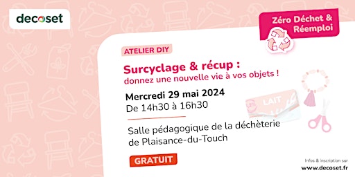 Atelier "Surcyclage & récup" primary image