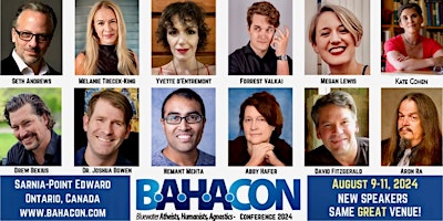 Image principale de BAHACON 2024 Premier Conference: Atheism, Humanism, Agnostic, Freethinking