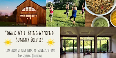 Immagine principale di Yoga & Well-Being Weekend I Summer Solstice ☀️ I Jodoigne I Elise Rousse 