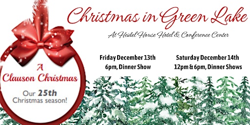 Imagem principal do evento Clauson Family Music Show-Christmas in Green Lake