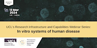 Webinar: In Vitro Systems of Human Disease primary image