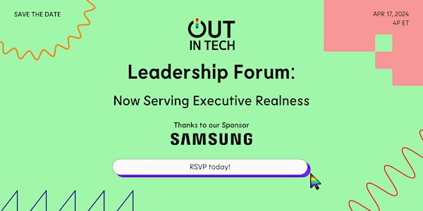 Out in Tech | Leadership Forum