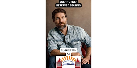 Josh Turner - Reserved Concert Seating