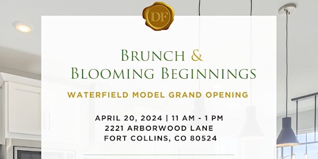 Brunch & Blooming Beginnings: Waterfield Model Grand Opening