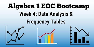Hauptbild für Algebra 1 EOC Bootcamp: Data Analysis & Frequency Tables