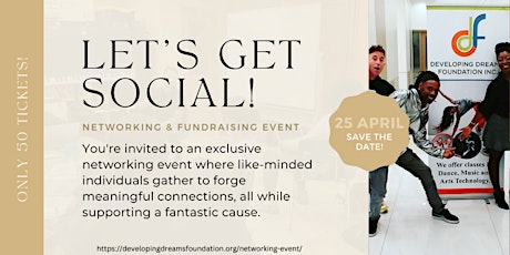 Get To Know The Developing Dreams Foundation - Happy Hour Networking Event