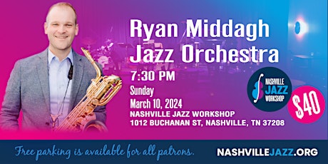 Ryan Middagh Jazz Orchestra primary image