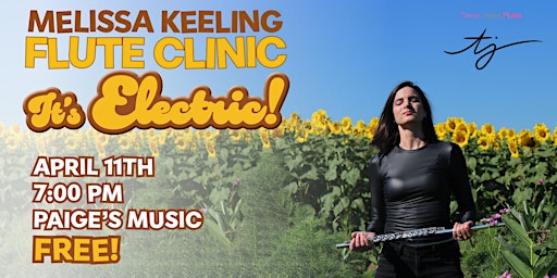 Primaire afbeelding van Melissa Keeling Flute Clinic at Paige's Music