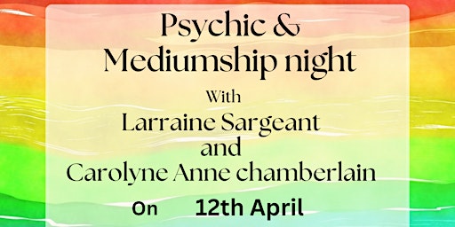 Imagem principal do evento Psychic and Mediumship Night