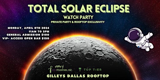 Hauptbild für 2024 Total Eclipse Rooftop Watch Party