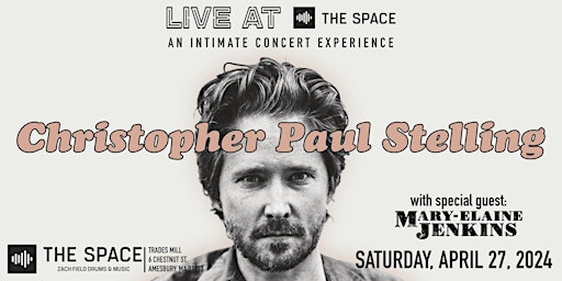 Imagem principal do evento Christopher Paul Stelling with Mary-Elaine Jenkins -  LIVE AT The Space