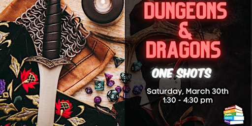Imagem principal do evento Dungeons & Dragons One Shot