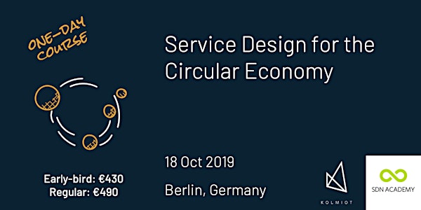 Service Design for the Circular Economy