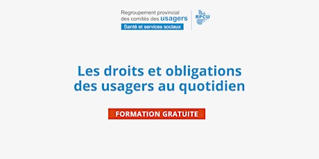 Les droits et obligations des usagers au quotidien