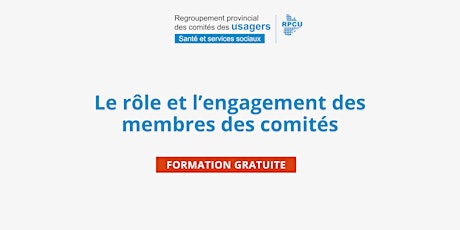 Le rôle et l'engagement des membres des comités
