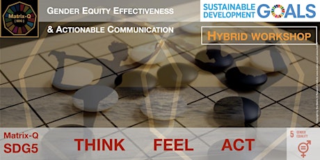 Gender Equity Effectiveness & Actionable Communication [HYBRID WORKSHOP] primary image