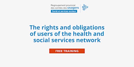 Rights and obligations of users of the Health and social services network